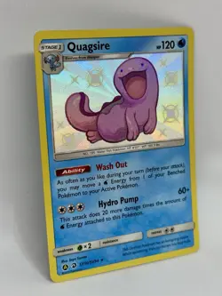 Pokemon Quagsire Holo Rare - Hidden Fates: Shiny Vault SV10/SV94 - Near Mint NM - Image 2
