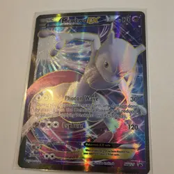 Pokemon Mewtwo EX Full Art Promo XY125 170 HP Photon Wave Psyburn Holo TCG - Image 1