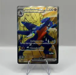 Pokemon Cynthia's Garchomp EX 215/182 DR1 Ultra Rare Full Art Holo - Image 1