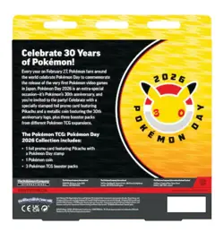 Pokemon TCG: Pokemon Day 2026 Collection Box - 30th Anniversary - Ready To Ship - Image 3