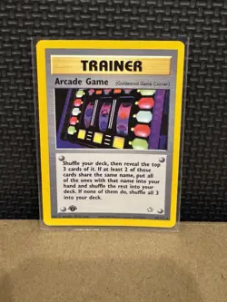 2000 Pokemon Neo Genesis - Arcade Game - 1st Edition Ungraded 83/111 - Image 1