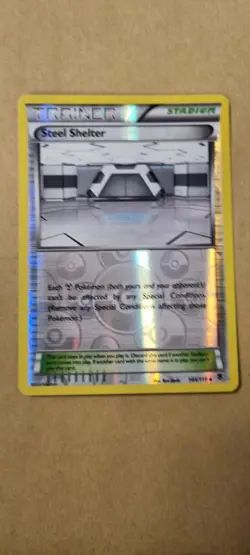 Steel Shelter - Pokemon TCG - MP - Uncommon - Phantom Forces - 105/139 - Image 1
