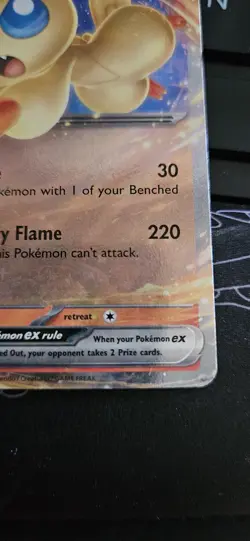 Victini ex - SVP142 - SVP Black Star Promos NM Pokemon TCG SV Black Star Promo - Image 4