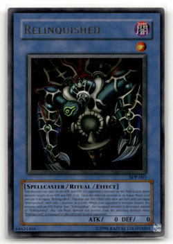 Relinquished SDP-001 Unlimited Ultra Rare Starter Deck: Pegasus LP - Image 1