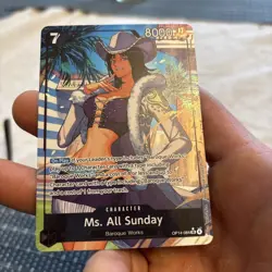 2026 One Piece TCG Ms. All Sunday OP14-084 SR Alternate Alt Art - Image 3