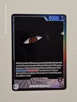 Imu OP13-079 Alt Art Leader (L*) Carrying on His Will ONE PIECE ENGLISH - Image 1