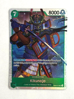 One Piece TCG Kikunojo EB04-012 Foil SR The Azure Sea's Seven - Image 1