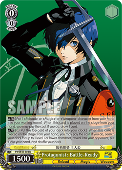 Weiss Schwarz: Persona 3 Reload Premium Booster - Normal Cards - 1st Edition - Image 5