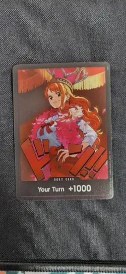 DON !! Card (Nami) ONE PIECE UNRELEASED EB03 Heroines Edition English - Image 1