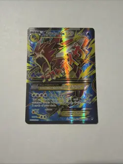 M Gyarados EX - 115/122 - Full Art Ultra Rare Breakpoint Pokemon Card - MP/HP+ - Image 1