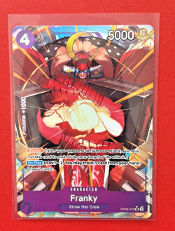 Franky OP09-072 SR Parallel (Alt Art) One Piece Card English - Image 2