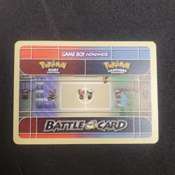 PKMN Ranger Irazu - 2003 Pokemon Game Boy Advance Battle E Reader Card - Image 2