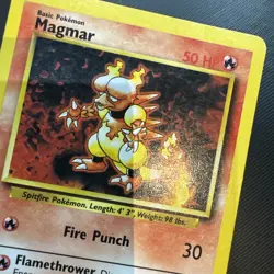 Magmar 036/102 Base Set Regular Vintage Pokemon Card - Image 2