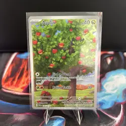 Pokemon TCG Applin Holo Twilight Masquerade Card 185/167 SV06 - Image 1