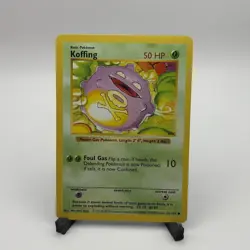 Vintage 1999 Shadowless KOFFING No. 51/102 Original POKEMON Card (Base Set) - Image 1