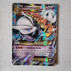 M Mewtwo EX 63/162 Breakthrough Pokemon TCG Card Rare NM - Image 1