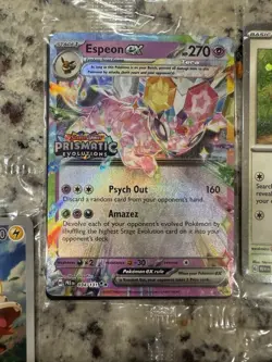 Lot Of 5 Pokemon Promo Cards Sealed - Pikachu Eevee Espeon EX Glaceon EX - Image 3