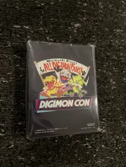 Digimon Card Game - Digimoncon Exclusive Card Sleeves (60 Ct) NEW - Image 1