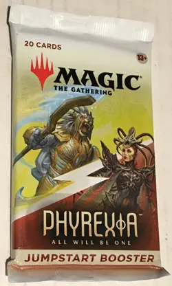 2023 Factory Sealed Magic MTG Phyrexia All Will Be One Jumpstart Booster Pack - Image 1