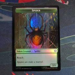 MTG illusion villain Token creature 0002 (Foil) [Spider-man Near Mint] - Image 2