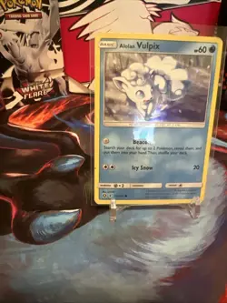 Pokemon Alolan Vulpix 21a/145 Common Holo Cosmos Alternate Guardian Rising - Image 4