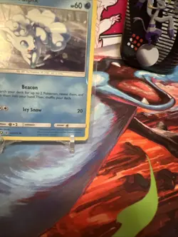 Pokemon Alolan Vulpix 21a/145 Common Holo Cosmos Alternate Guardian Rising - Image 5