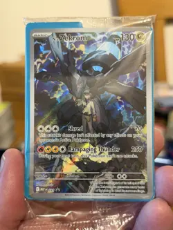Pokemon TCG N's Zekrom #31 Black Star Promo Ascended Heroes ENGLISH SEALED - Image 1