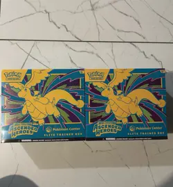 Pokemon Center Ascended Heroes Elite Trainer Box ETB Sealed New (LOT OF 2) - Image 1