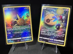 Pokemon TCG Lunatone and Solrock Crown Zenith Galarian Gallery SELLING AS SET - Image 2