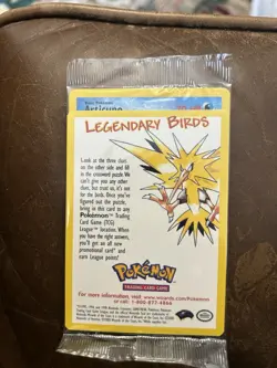 Pokemon Legendary Birds Promo Pack Wizards of the Coast Zapdos Articuno Sealed - Image 3