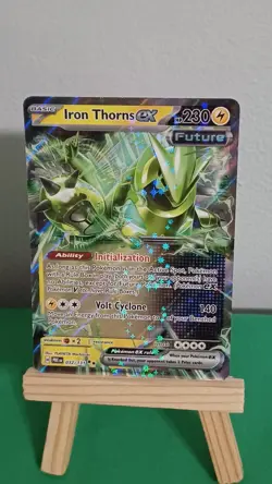 2025 Pokemon TCG Iron Thorns EX PRE EN 032/131 Prismatic Evolutions - Image 1