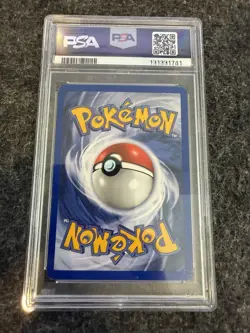 1999 Pokemon Base Set 1st Edition Shadowless Holo Chansey PSA 6 - Image 2