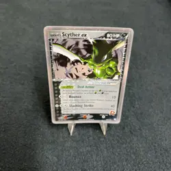 2004 POKEMON ROCKET’S SCYTHER EX TEAM ROCKET RETURNS 102 / 109 HOLO - Image 1