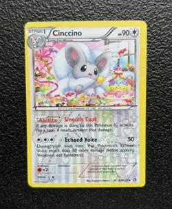 Pokemon TCG - Cinccino RC19/RC25 - Holo Rare - Legendary Treasures *MP/LP - Image 1