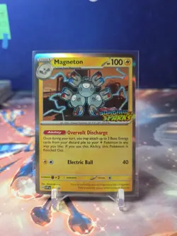 Magneton SVP 153 Black Star Promo Prerelease Stamped Surging Sparks Pokemon TCG - Image 1