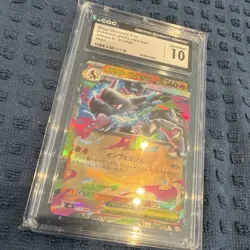 Pokemon Mega Charizard X ex 013/080 M2: Inferno X Holo CGC 10 Japanese - Image 2
