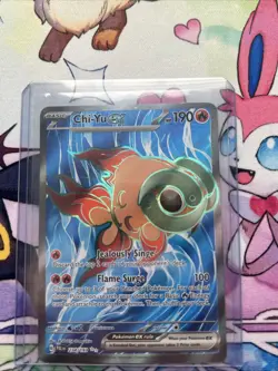 Pokemon TCG Chi-Yu EX Scarlet & Violet Paldea Evolved 234/193 Holo Ultra Rare - Image 1