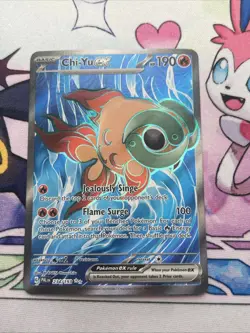 Pokemon TCG Chi-Yu EX Scarlet & Violet Paldea Evolved 234/193 Holo Ultra Rare - Image 3