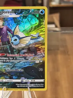 2022 Pokemon Vaporeon TG02/TG30 Brilliant Stars Free Shipping! - Image 4