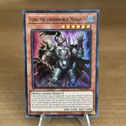 Eidos the Underworld Monarch DUAD-EN017 Ultra Rare 1st Edition Holo Yugioh TCG - Image 1