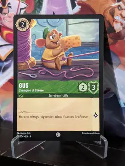Gus - Champion of Cheese - 73/204 - Common - Disney Lorcana Non Foil - Image 1