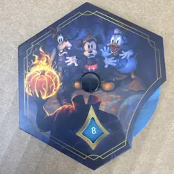 Disney Lorcana League Promo Prize Lore Counter/Dial - Spooky Sight Whispers - Image 1