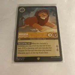 Mufasa Betrayed Leader (Non-Foil) - Disney Lorcana 14/204 - Image 2