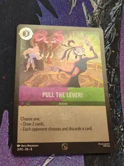 Pull the Lever! - Disney Lorcana Promo Card Reign Of Jafar - Image 2