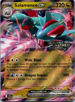Salamence ex - (Journey Together Stamped) Double Rare Miscellaneous Cards & Pro - Image 1