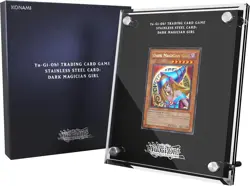 Yu-Gi-Oh Trading Card Game Stainless Steel Card Dark Magician Girl - Image 1