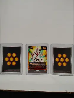 Dragon Ball Super Card Game Bandai Golden Frieza Foil Lot (3 Cards, FB02/FB07/F… - Image 2