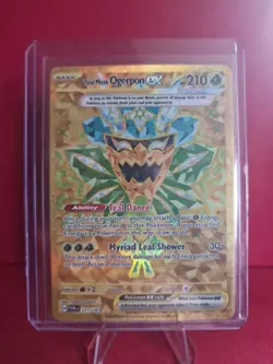 Pokemon TCG Teal Mask Ogerpon EX 221/167 SV06 Twilight Masquerade Holo Card - Image 1