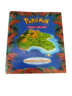 Pokemon SOUTHERN ISLANDS English BINDER ONLY *NO CARDS* - Image 1