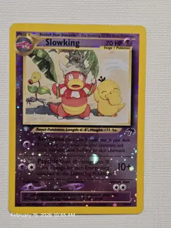 Pokemon 2001 Slowking 14/18 Reverse Holo Card Southern Islands Promo - Image 1
